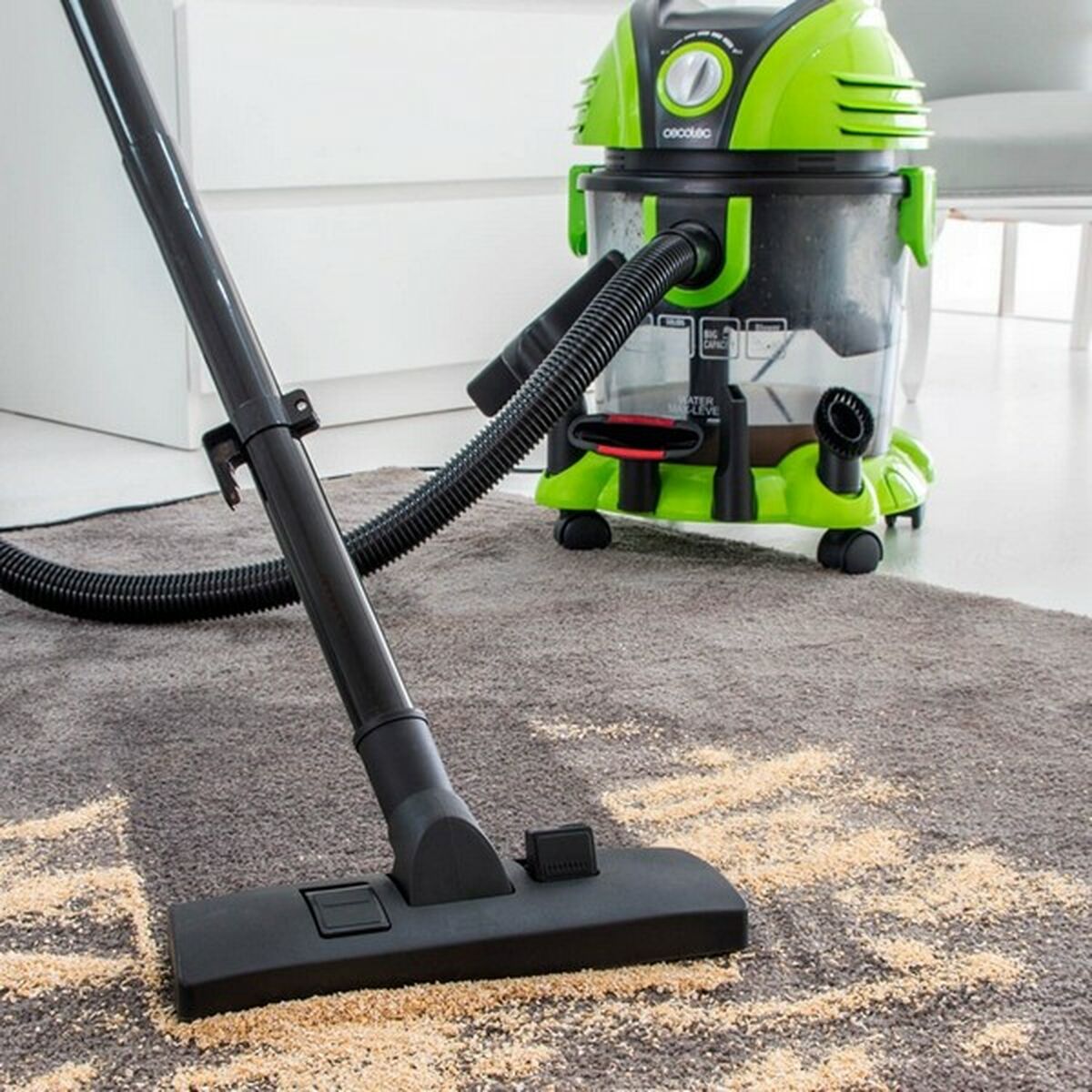 Bagless Vacuum Cleaner Cecotec Conga Wet&Dry 1400W 15L Green Black